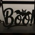 Bảng treo tường Halloween “BOO!” - Thumbnail 2