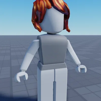 Nhân vật Roblox Blank Girl (mẫu trống)