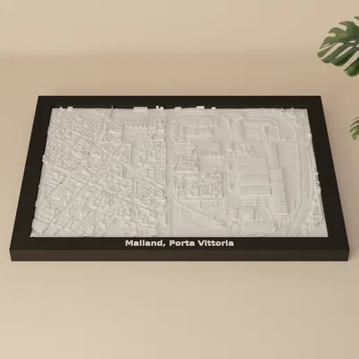 Milano, Porta Vittoria, Italy - Mô hình 3D thu nhỏ