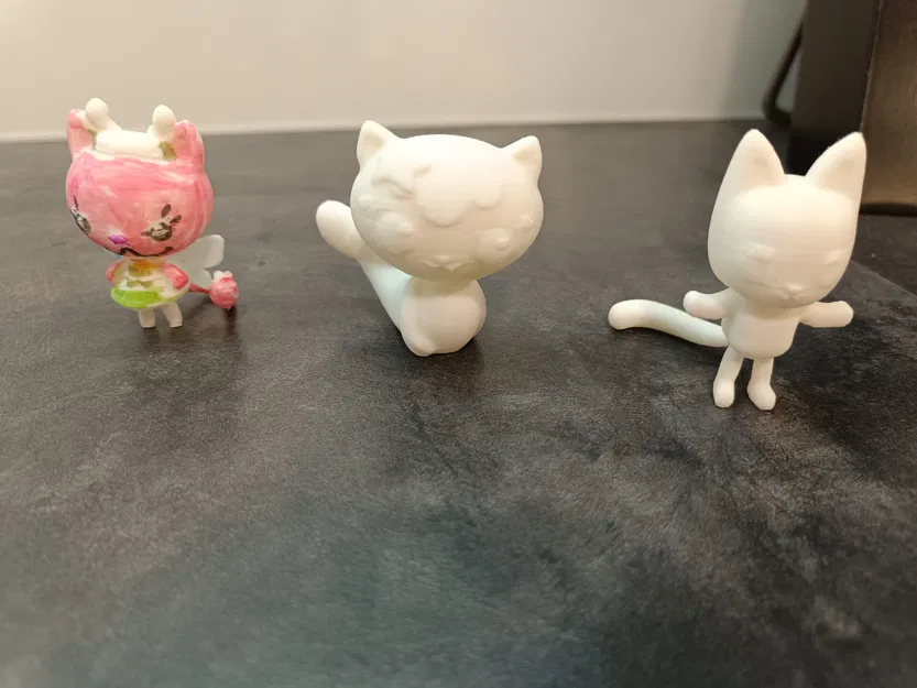 Mô hình Gabby's Dollhouse MerCat, Pandy, Kitty Fairy - Image 1