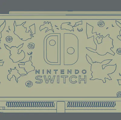 Tấm lưng Switch được làm phẳng, dễ tùy biến thiết kế (Chưa test)