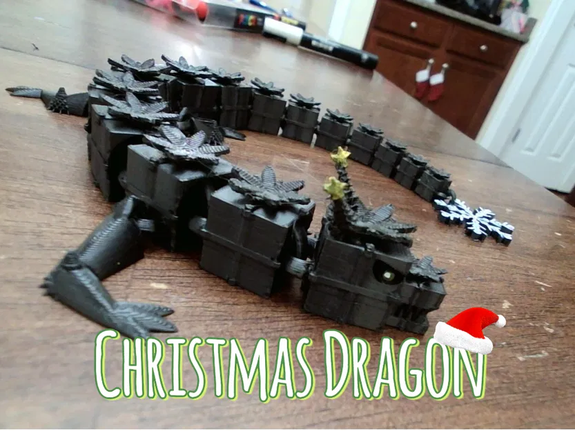 Rồng Quà Tặng Giáng Sinh (Christmas Gift Dragon) - Image 1