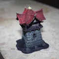 Tháp Canh DND Wargame SupportFREE FDM Fastprint Easypaint Terrain - Thumbnail 3