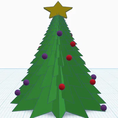 Cây thông Noel với đồ trang trí