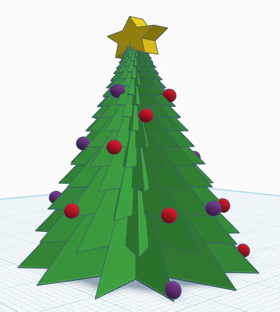 Cây thông Noel với đồ trang trí - Image 2