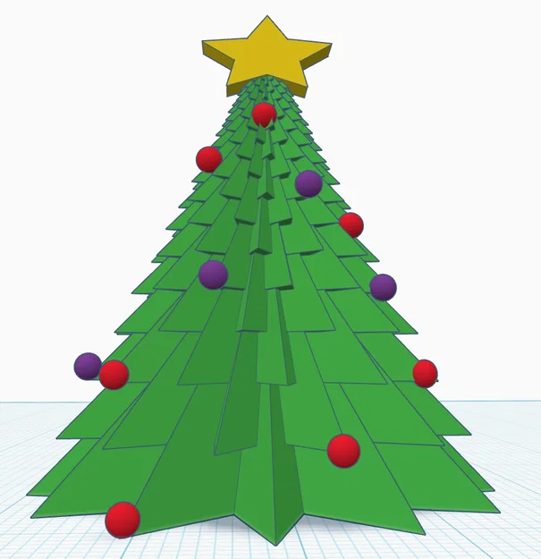 Cây thông Noel với đồ trang trí - Image 3