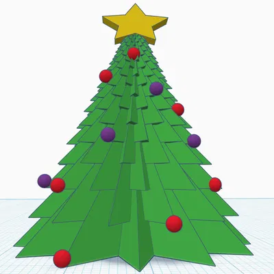 Cây thông Noel với đồ trang trí