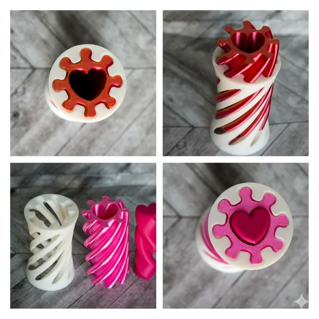 Fidget Trái Tim Valentine (Bộ 2 Mẫu) - Image 1