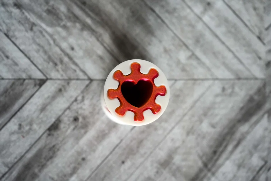 Fidget Trái Tim Valentine (Bộ 2 Mẫu) - Image 2