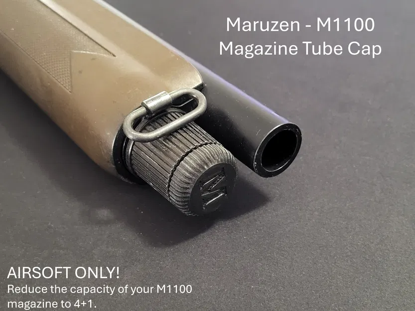 Maruzen M1100 - Nắp Magazine Tube Cap Airsoft - Tải Miễn Phí - Image 1