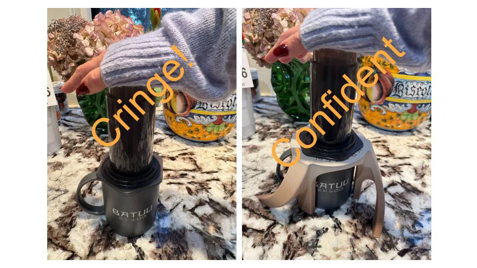 The Koffee Kraken – Bệ ổn định cho Aero Press - Image 1