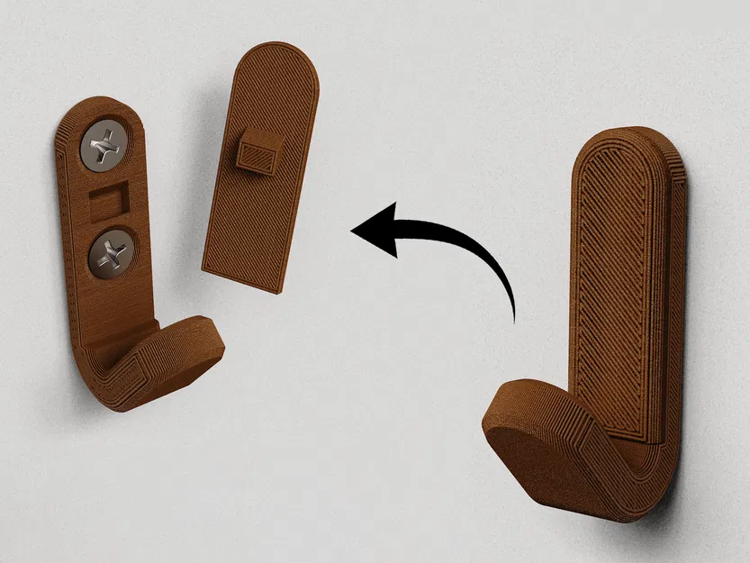 Móc Treo Tường Tối Giản (Minimalistic Wall Hook) - Image 1