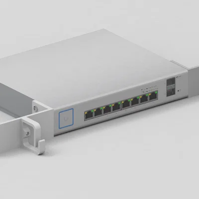 Bracket gắn rack 19" cho Ubiquiti Switch PoE 8 cổng