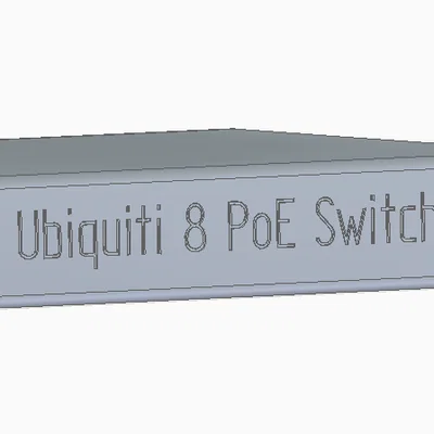 Bracket gắn rack 19" cho Ubiquiti Switch PoE 8 cổng