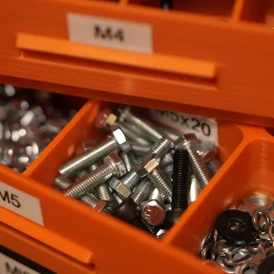 Khay Sắp Xếp Ốc Vít Xếp Chồng (Stackable Screw Organiser)