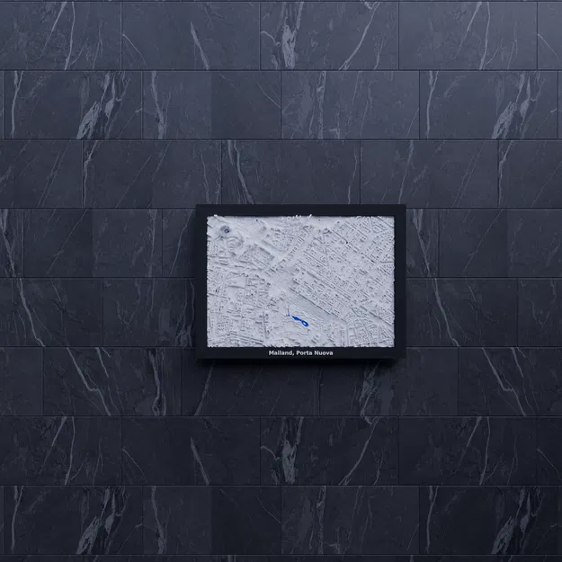 Milano, Porta Nuova, Italy - Mô hình thu nhỏ 3D - Image 7