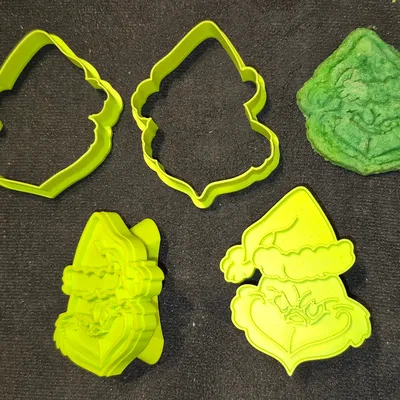 Khuôn cắt bánh quy Grinch - bản remix