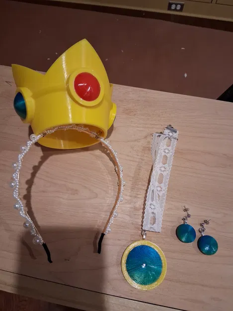 Bộ phụ kiện Mario Peach Costume - Image 1