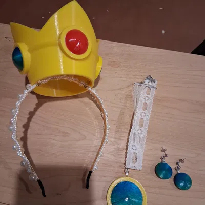 Bộ phụ kiện Mario Peach Costume