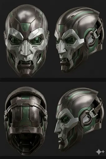 Mẫu 3D Dr. Doom do hitem3d tạo (hitem3d generated dr doom) - Image 1