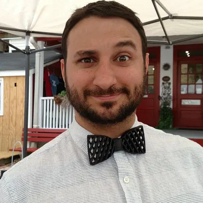 Nơ Cà Vạt In 3D Họa Tiết Lưới