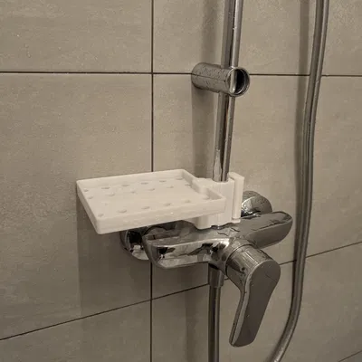 Kệ Phòng Tắm Không Vít Không Giá Đỡ (Thiết Kế Cực Kỳ Phức Tạp)