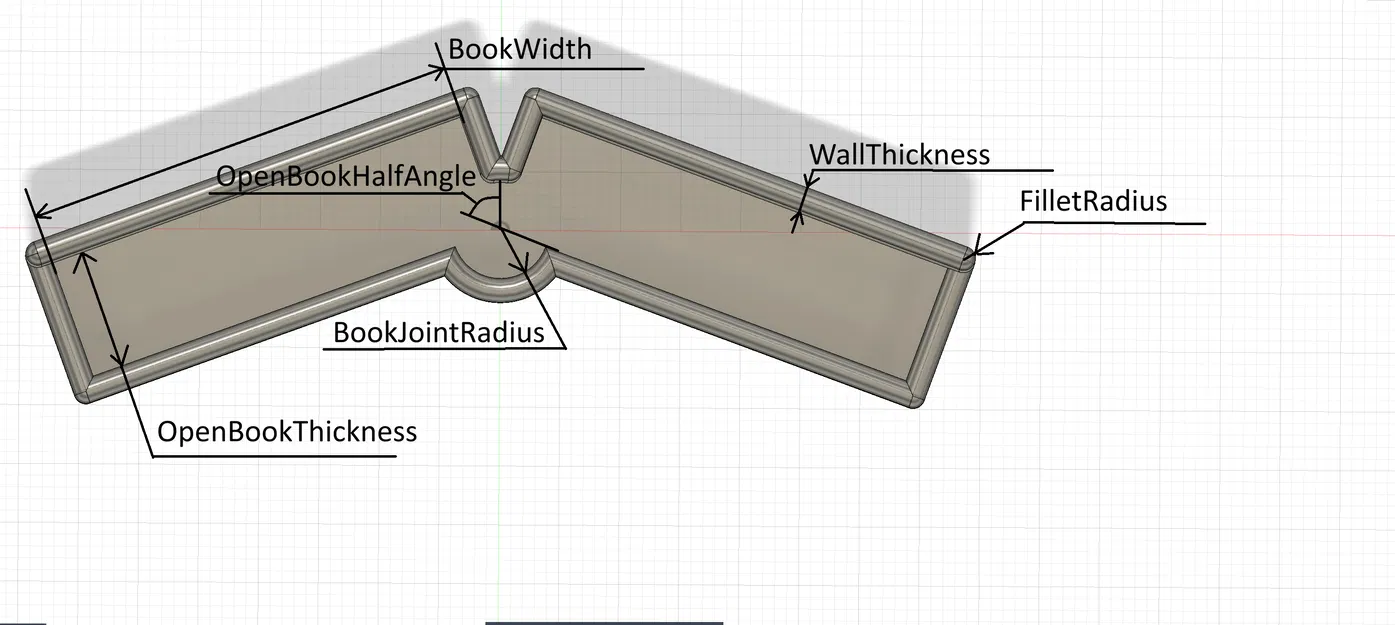Chân đế Mở Sách - Tùy Chỉnh Thông Số - Image 5