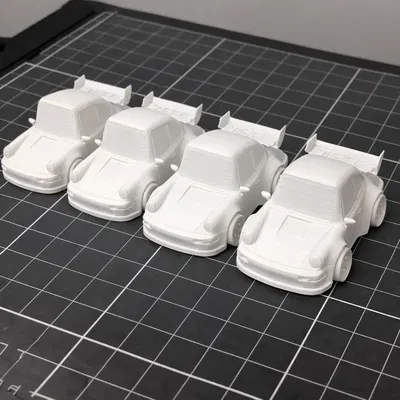 Xe Porsche Mini Phong Cách Hoạt Hình