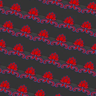 Viền Hoa Sen Phật Giáo – Cho Khung Ảnh, Kệ, Bàn Thờ