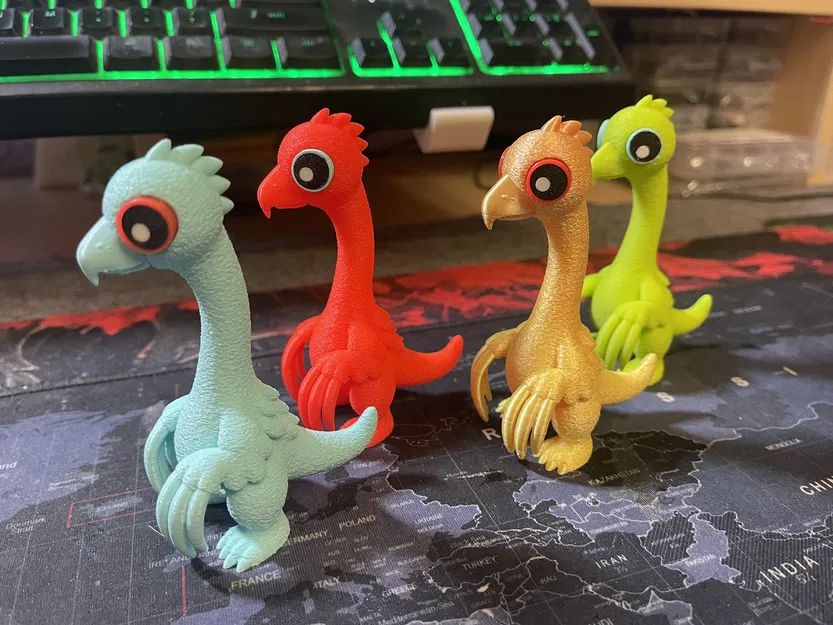 Khủng Long Therizinosaurus Nhỏ Xinh RAZORCLAW (hoạt hình, không AMS) - Image 2