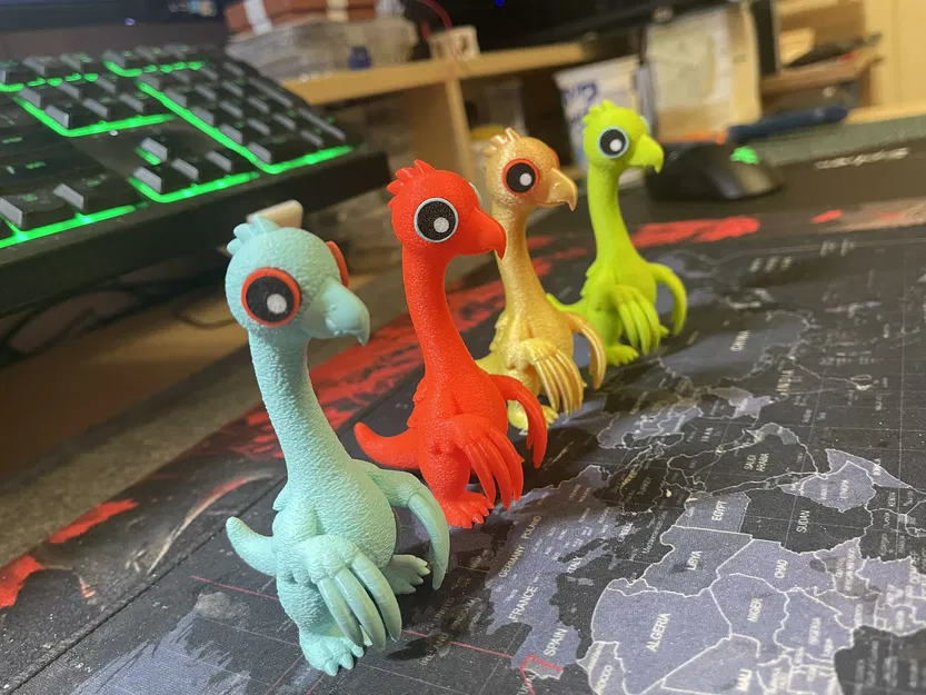 Khủng Long Therizinosaurus Nhỏ Xinh RAZORCLAW (hoạt hình, không AMS) - Image 8