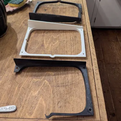 Chụp Đèn Pha Trước Và Pát Giữ MK1 Westy Rabbit