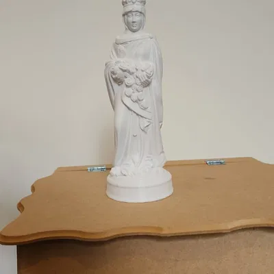 Tượng Thánh Isabel - Mô hình in 3D