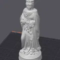 Tượng Thánh Isabel - Mô hình in 3D - Thumbnail 3