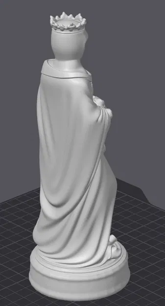 Tượng Thánh Isabel - Mô hình in 3D - Image 5