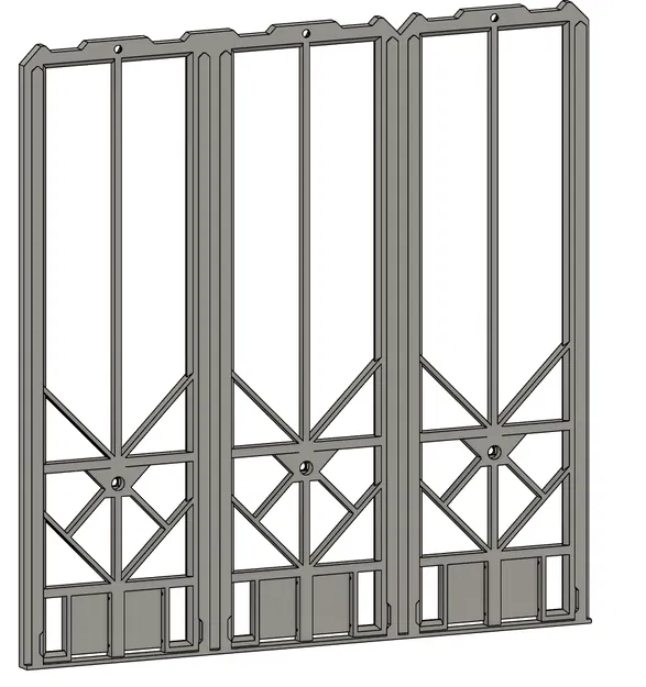 3W bộ đỡ giữa cho ngăn kéo 1W và 2W phía trên - Image 1