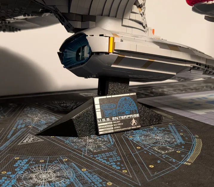Đế Gọn Cho LEGO 10356 "Star Trek: U.S.S. Enterprise NCC-1701-D" - Image 1