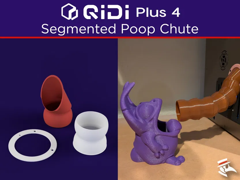 Máng hứng phế liệu Filaments Qidi Plus 4 - Image 1