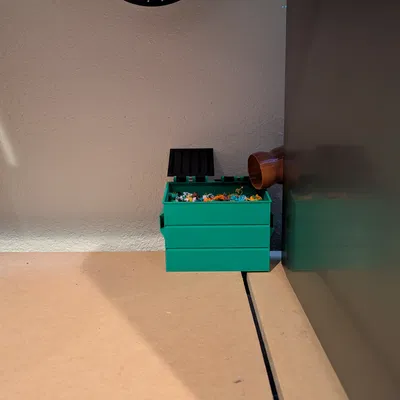 Máng hứng phế liệu Filaments Qidi Plus 4