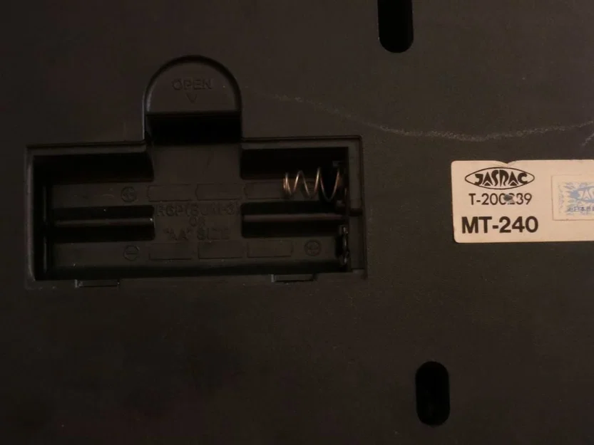 Nắp Pin Đàn Organ Casiotone MT-240 (Có thể dùng cho MT-105, 205, 820) - Image 4