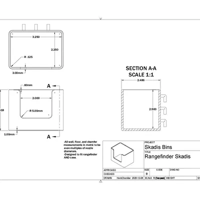 Hộp Đựng Máy Đo Khoảng Cách Skadis