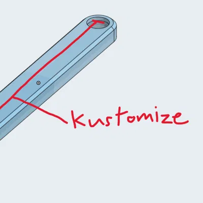 Thanh nối khung xe SCX24 C10 Tùy Chỉnh