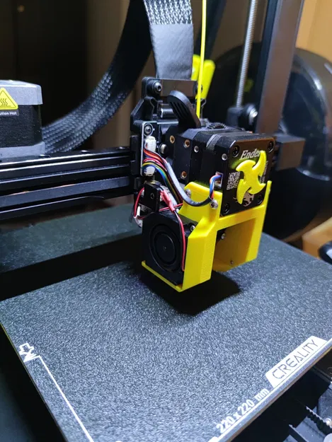 Ống Dẫn Gió Quạt Tản Nhiệt Cho Ender 3 V3 KE - Image 2