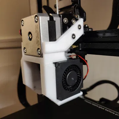 Ống dẫn quạt cho Ender 3 V3 KE Hotend (không cần lỗ vít hai bên động cơ)