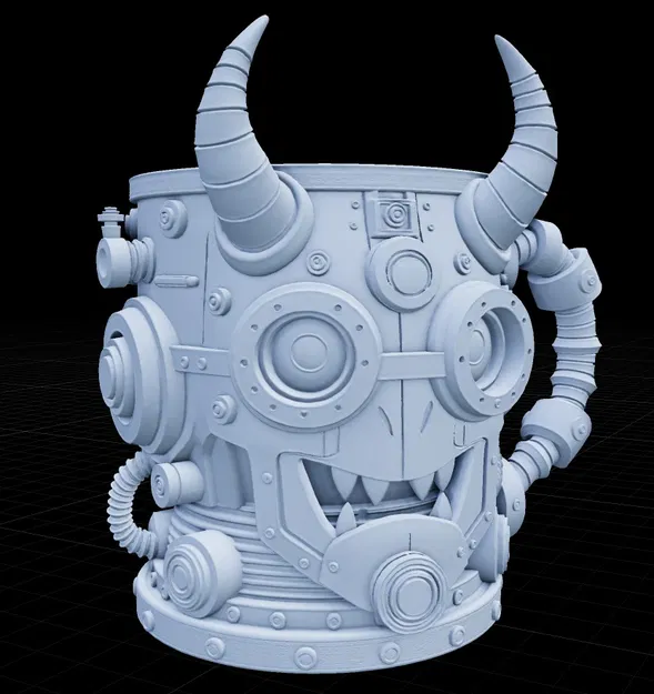 Ly Mug Robot Steampunk - Image 3