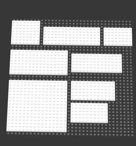 Lego 3027 3028 3033 3036 3456 41539 92438 91405 - Image 1