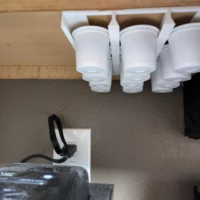 Holder đựng pod Keurig gắn dưới tủ (under counter)