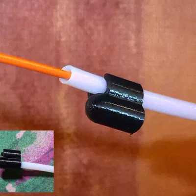 Nắp ống PTFE 4mm có grabber kẹp giữ (PTFE tube cap with grabber)