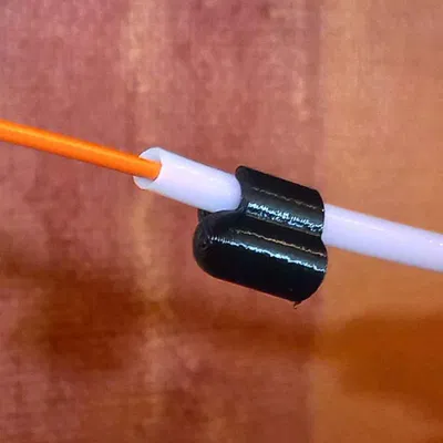 Nắp ống PTFE 4mm có grabber kẹp giữ (PTFE tube cap with grabber)