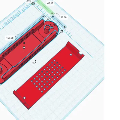 Hộp cho Loxone Dimmer Air